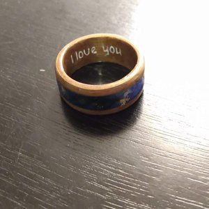 wood resin ring